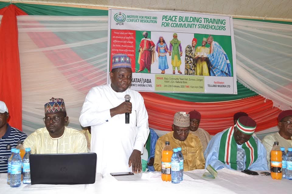 Peace Building Training for Community Stakeholders