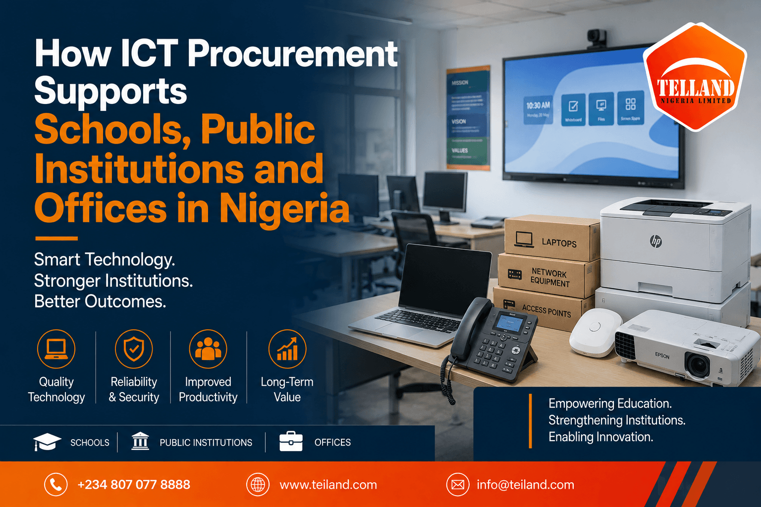 How ICT Procurement Supports Schools, Public Institutions and Offices in Nigeria