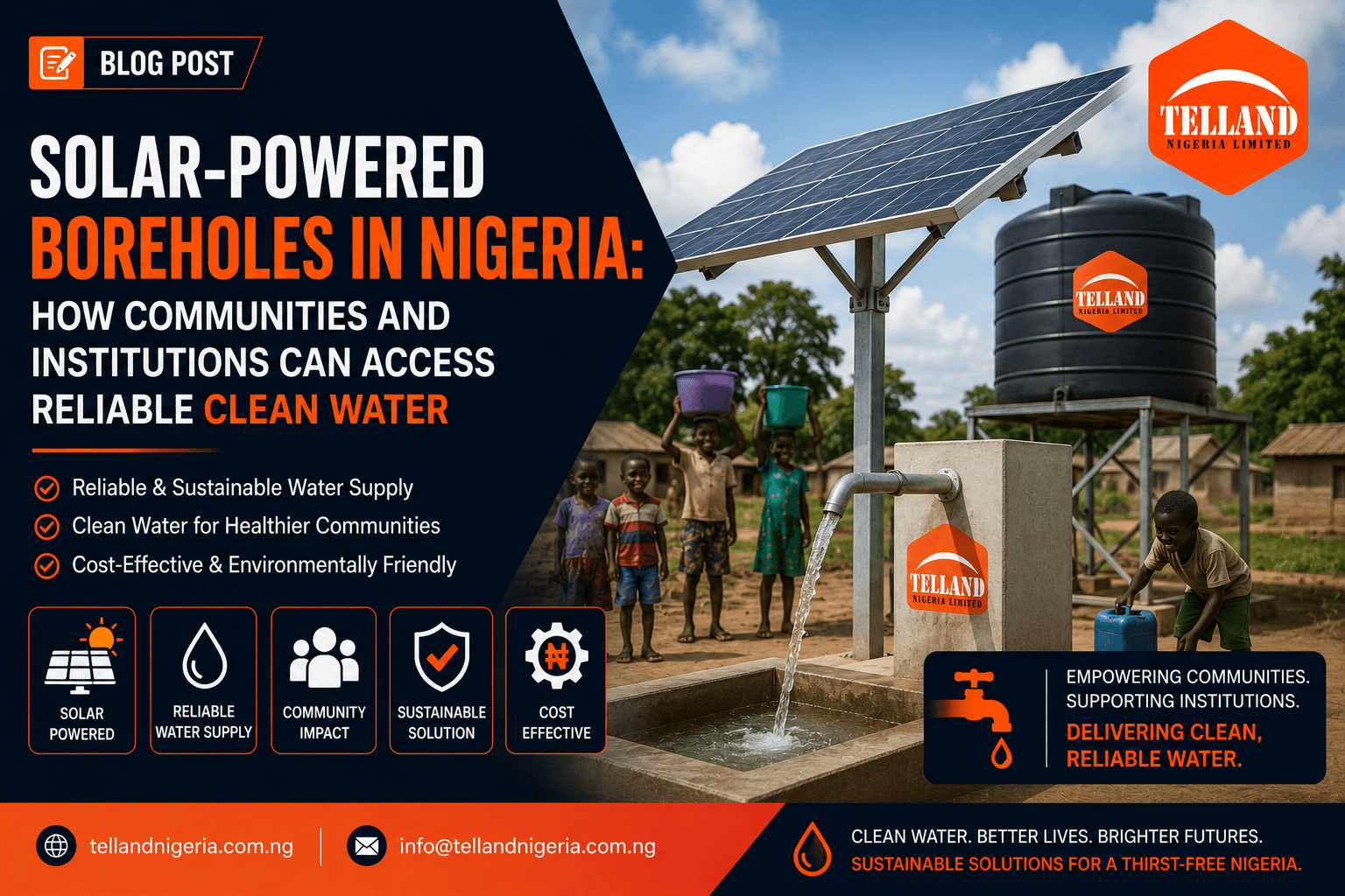Solar-Powered Boreholes in Nigeria: How Communities and Institutions Can Access Reliable Clean Water