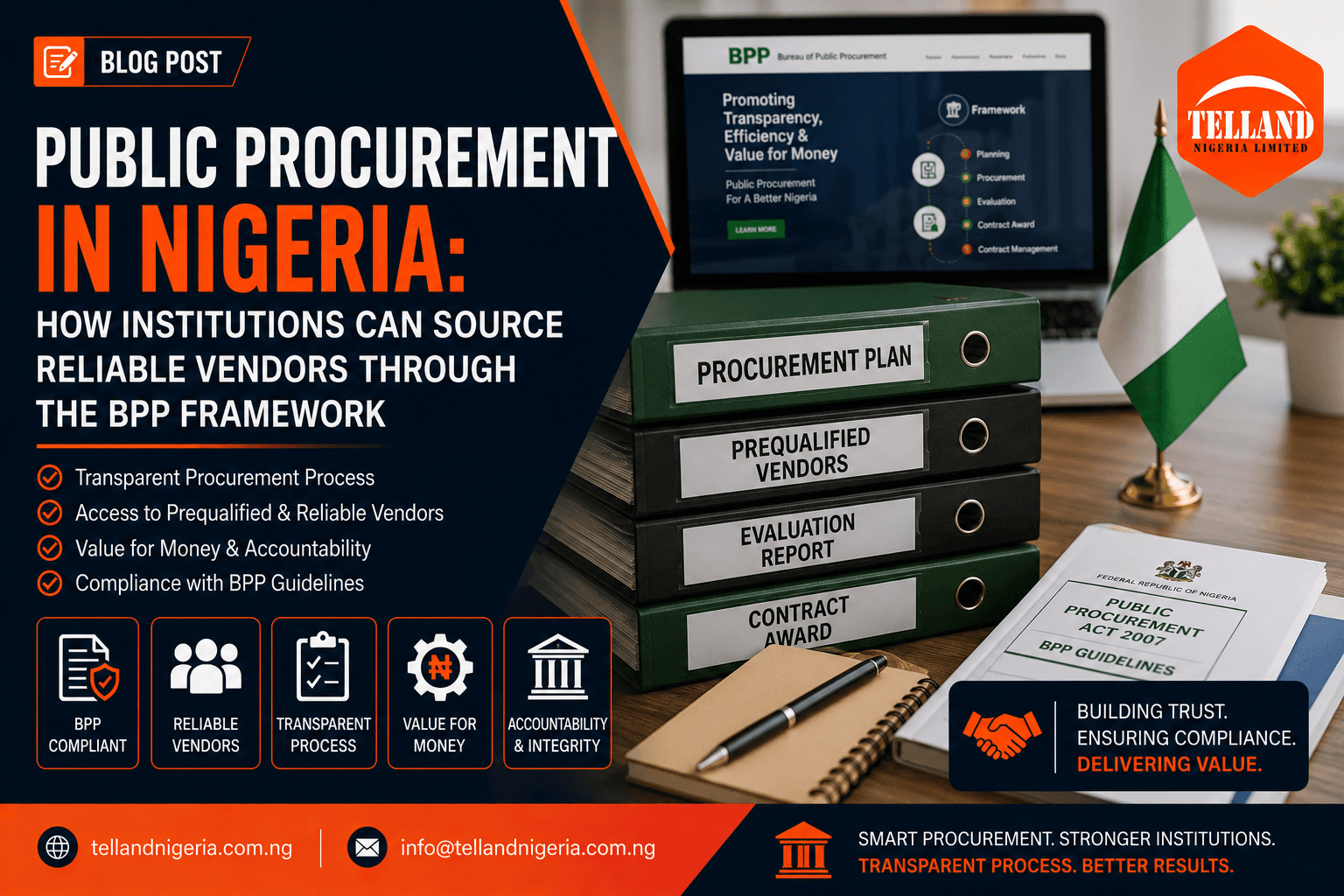 Public Procurement in Nigeria: How Institutions Can Source Reliable Vendors Through the BPP Framework